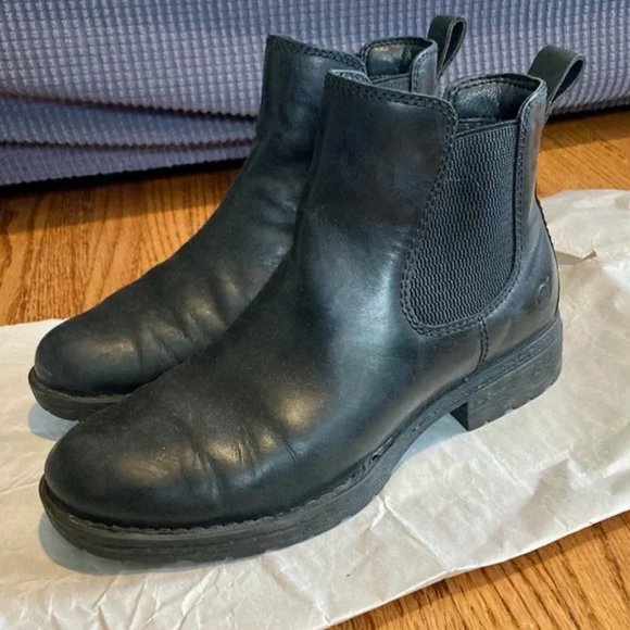 Born Shoes - Born Cove Chelsea Leather Boots Size 7M